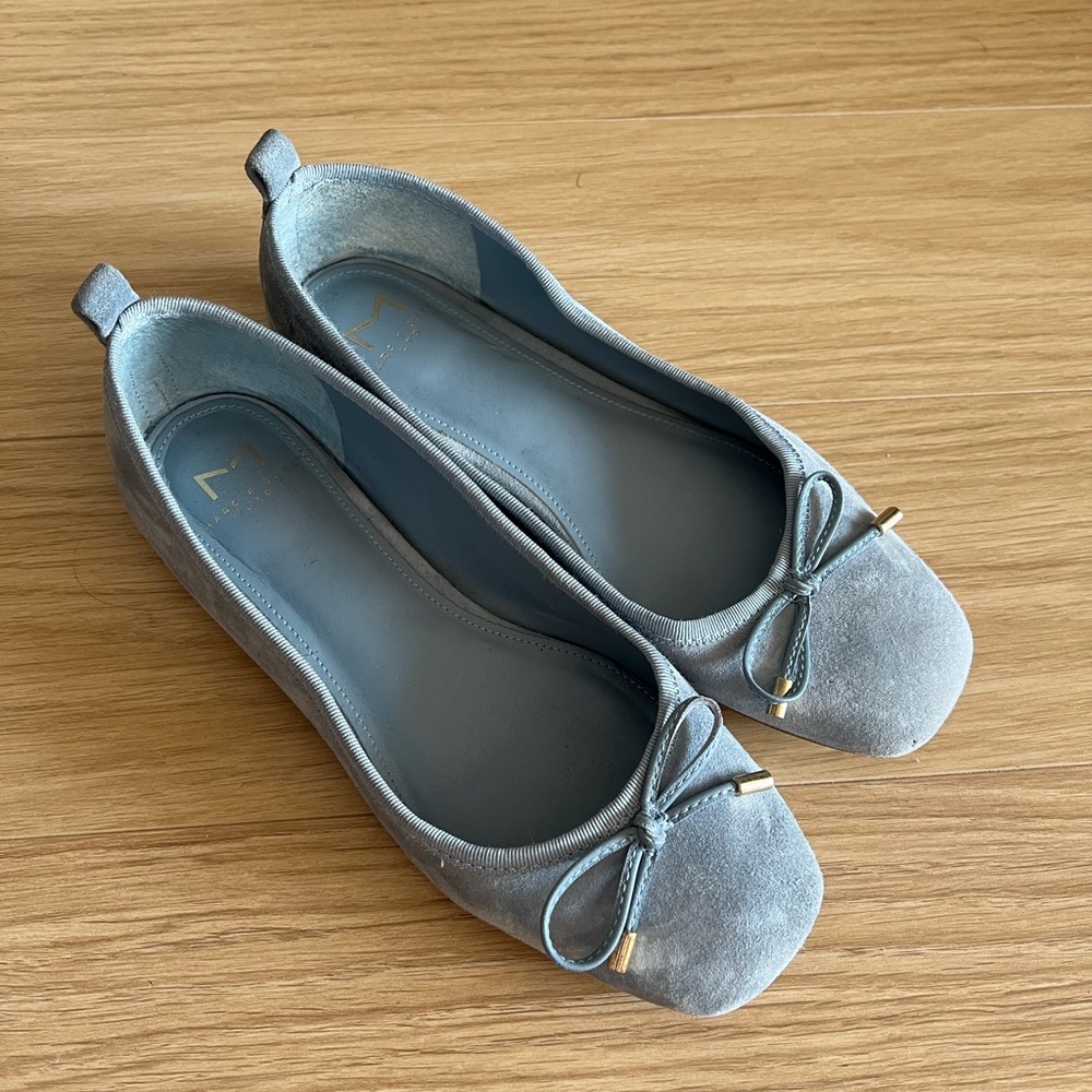 Marc Fisher Blue Ballet Flats